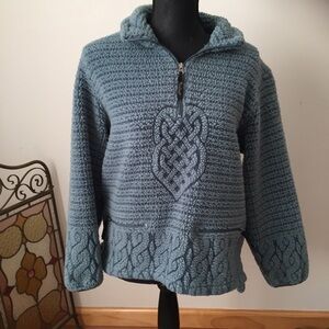 Woolrich fleece 3/4 zip pullover